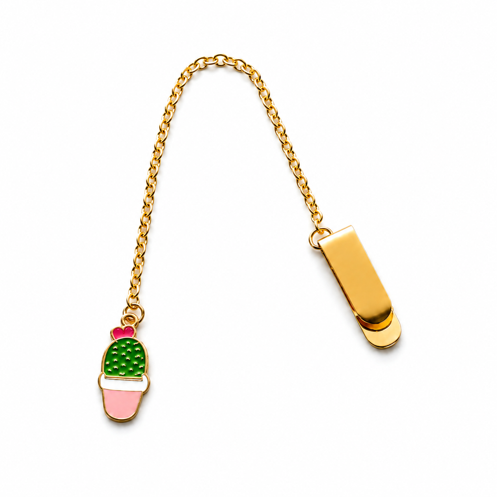 Marcapáginas Clip Cactus
