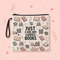 Funda para Libro "Just a Girl who loves Books"