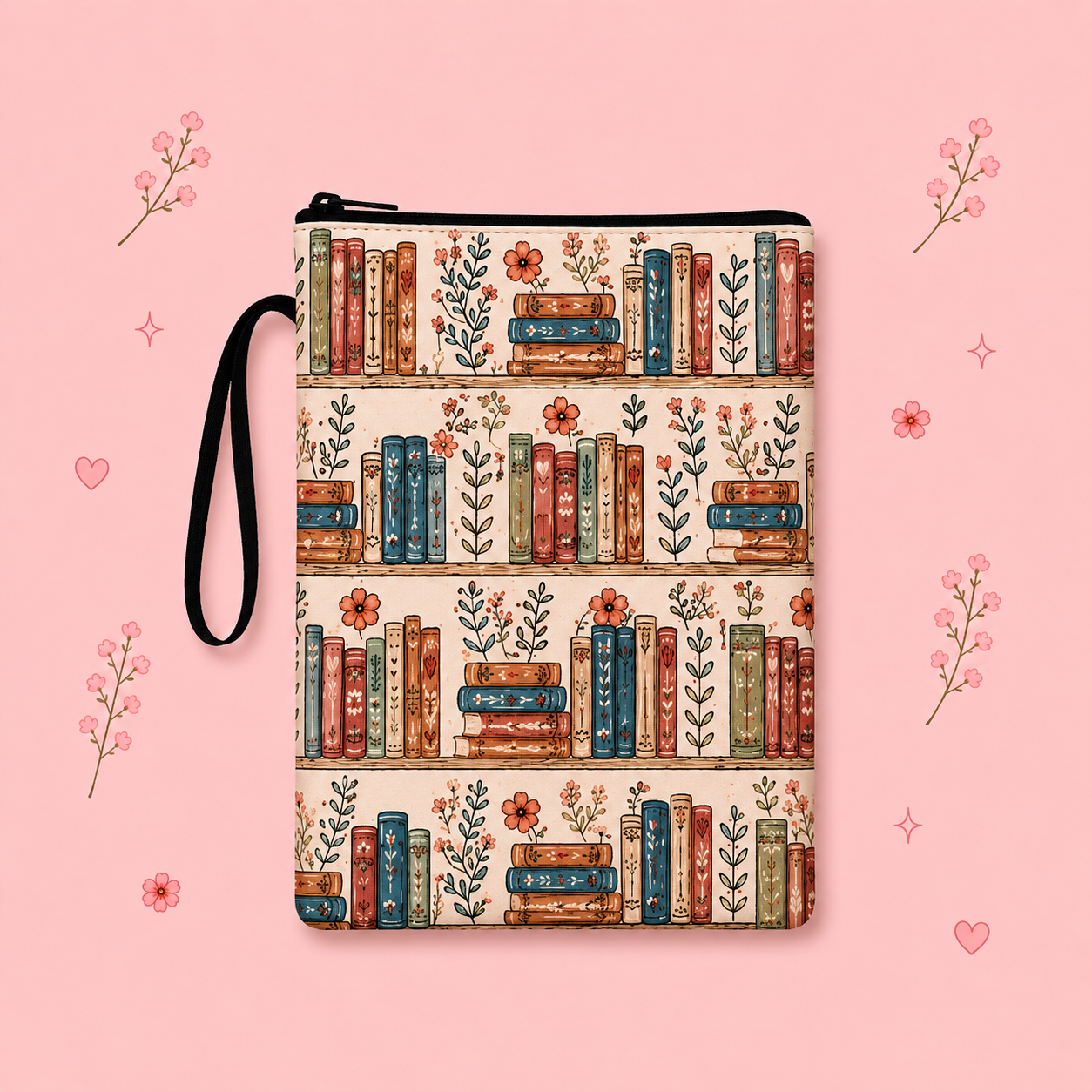 Funda "biblioteca vintage"
