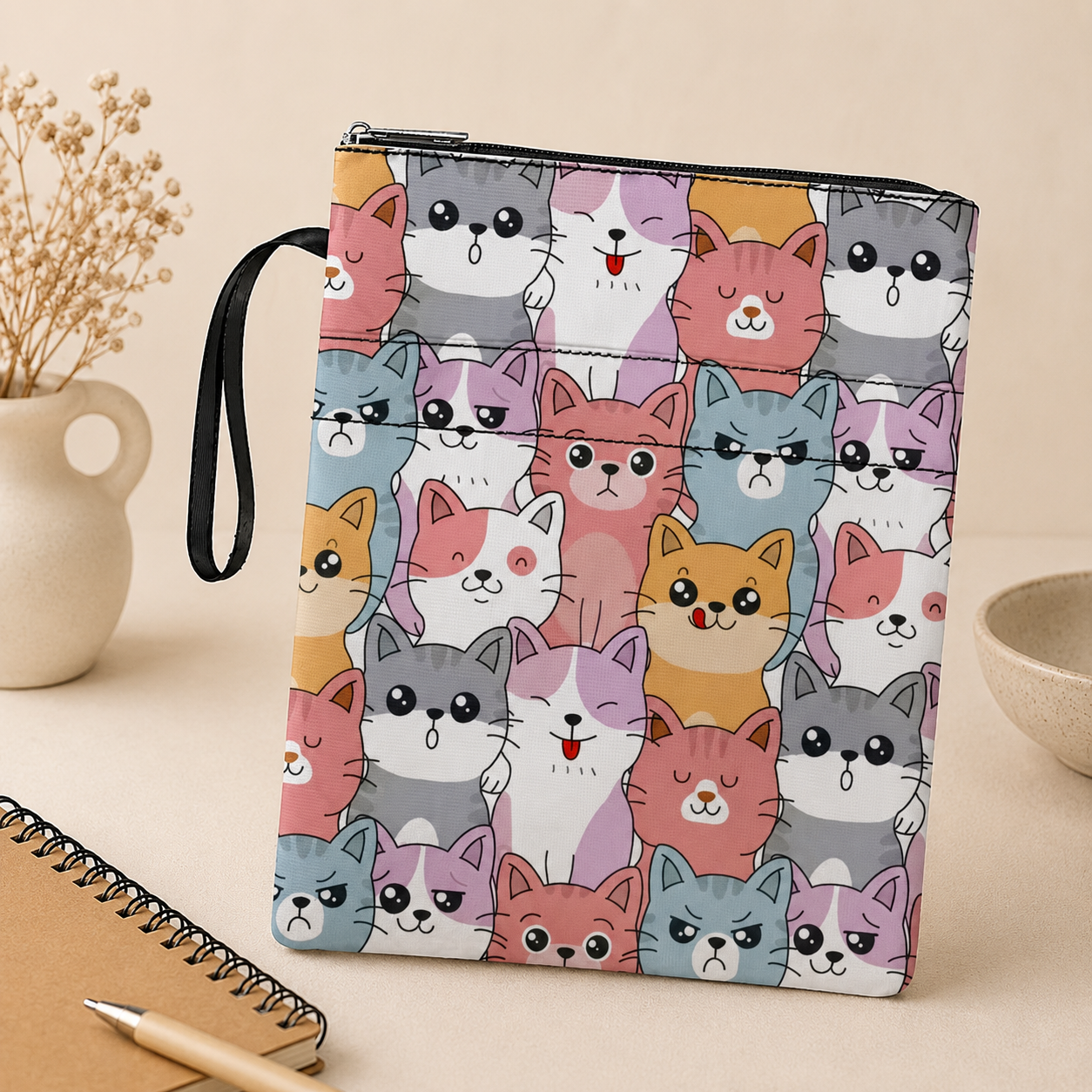 Funda Gatitos Kawaii