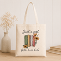 Tote Bag Just a Girl Who Loves Books