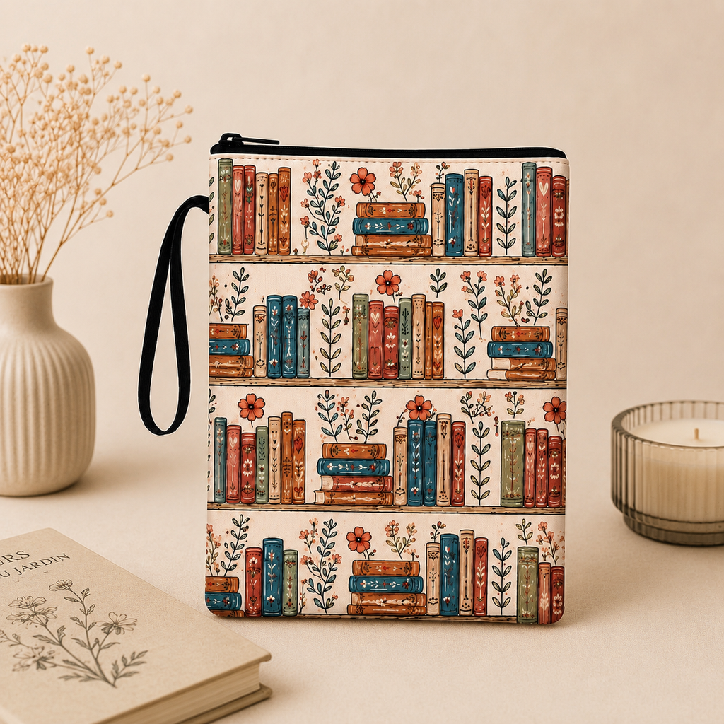 Funda "biblioteca vintage"