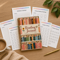 Diario de Lectura Estantería Floral
