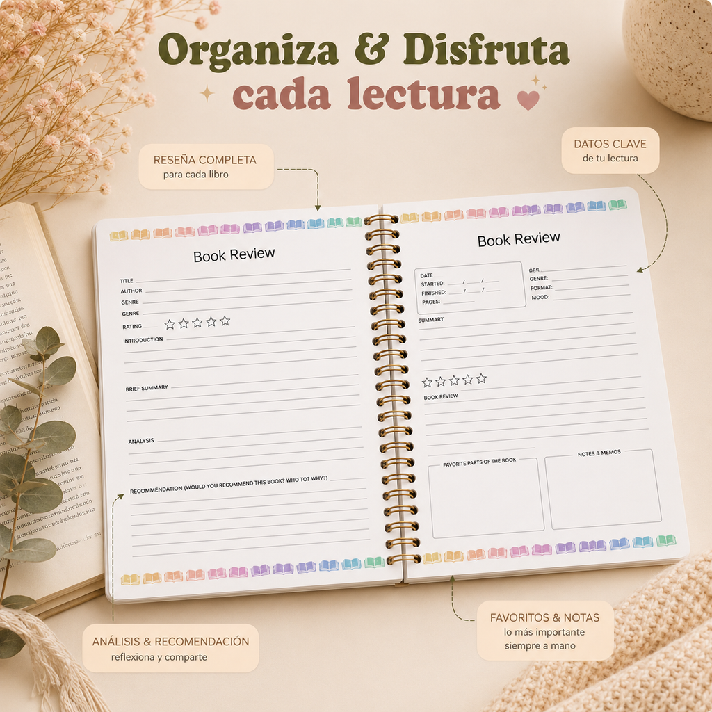 Diario de Lectura Librería Rosa