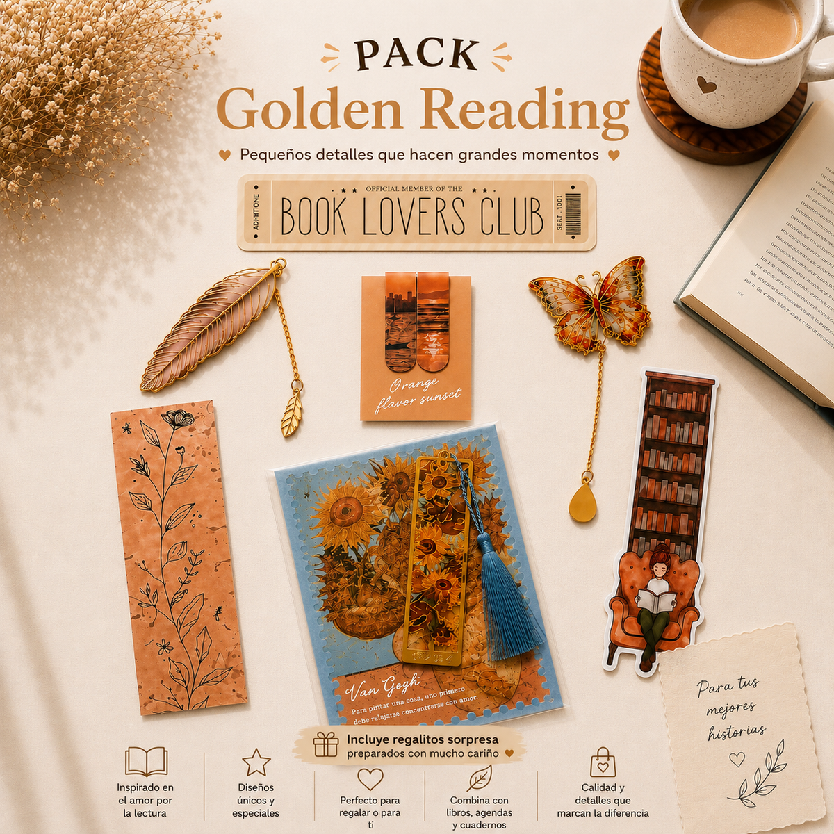 Pack Golden Reading
