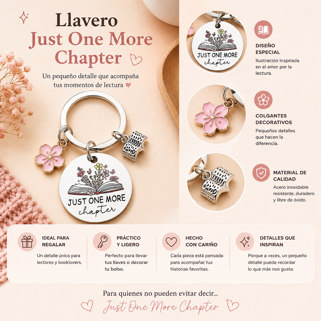 Llavero Bookish