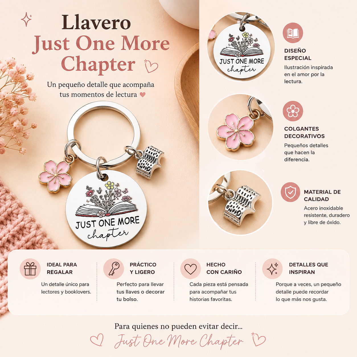 Llavero Bookish
